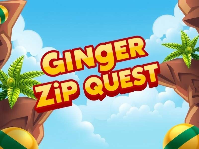 Ginger Zip Quest Game Banner